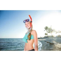 Bestway Hydro-Swim Tropical Sun Junior Snorkeling Fins -Sport Diving Gear bestway hydro swim tropical sun junior snorkeling fins 4