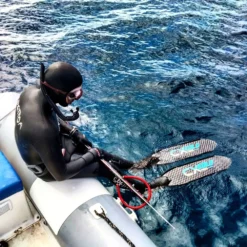 CX Eolo Spearfisher Carbon Tre Spearfishing Fins -Sport Diving Gear spetton cx eolo spearfisher carbon tre spearfishing fins 2